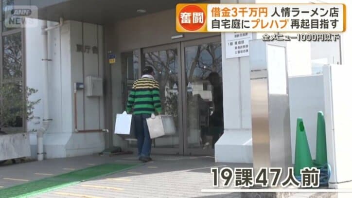 19の課から47人前の注文が