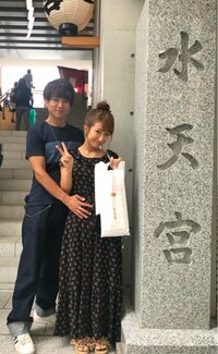 杉浦太陽『水天宮にお参り』