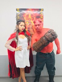 安田大サーカスクロちゃん『ヘルボーイ 公開直前イベント』