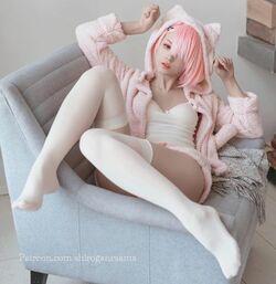 ロシア美女が『リゼロ』ラムに変身！人気コスプレイヤー・Shirogane-samaの猫耳コスに称賛相次ぐ