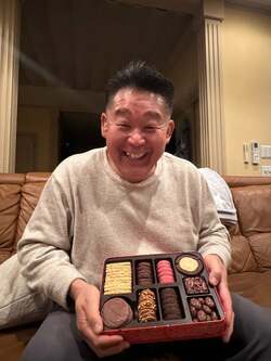 花田虎上、妻からの豪華な贈り物に感激「いやぁさすがの美味しさでした」