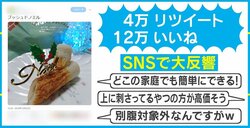 高タンパク・低カロリーで超簡単！ “チクワ・ド・ノエル”に反響