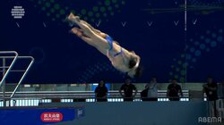 14連覇も当たり前 高飛込で中国ペアが見せたシンクロ演技はもはやCGレベルの同調性 動きのタイミングがスロー映像でも完全一致