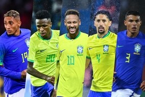 6度目のワールドカップ制覇へ、ブラジル代表の背番号が決定！　「11」はハフィーニャが引き継ぐ