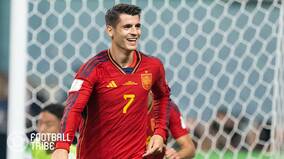 先制点マークのモラタ、逆転負けも「僕らは勝ち進んだ。これが重要」