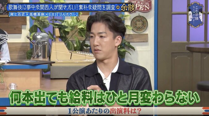 尾上右京、歌舞伎界の“意外な”ギャラ事情を告白 「変わらないんだ」かまいたちも驚き 2枚目
