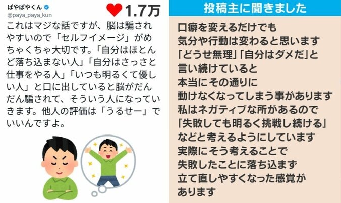 「セルフイメージ」の大切さ
