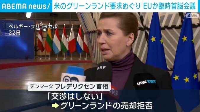 デンマーク・フレデリクセン首相