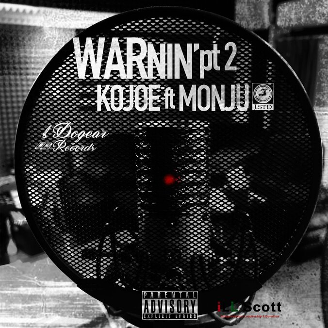 J.StudioとDOGEAR, KOJOE ＆ MONJUの強力コラボが実現！『WARnin' Pt.2』が配信開始！ 1枚目