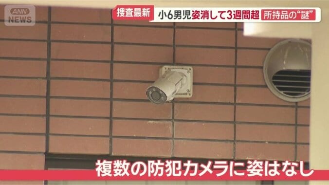 敷地内には複数の防犯カメラ