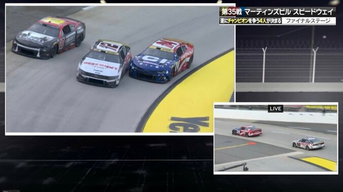 衝撃！優勝争いで「弾き飛ばした」 一瞬の隙を突く強引すぎる“首位強奪”に「こじ開けた」「やり返せ！」ファン大熱狂 3枚目