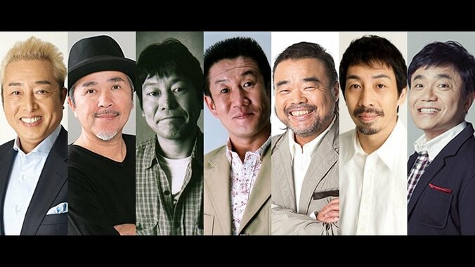 渦中の“たけし軍団”から7人が出演決定！ 稲垣、草なぎ、香取の『7.2 新しい別の窓』第2回放送 1枚目