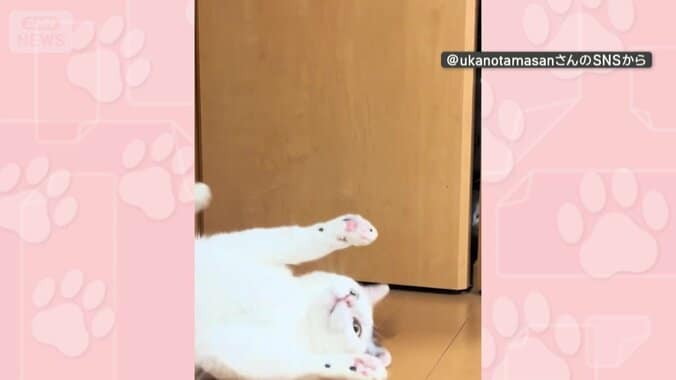倒れこんで一回転！