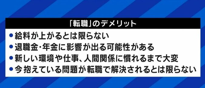 「新卒で入った企業に居続けた方が生涯賃金は高い」「不満を理由に辞めた人の3〜4割は再び不満になる」転職したいと思った時に考えるべきことは? 3枚目