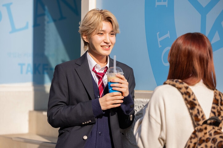 【写真・画像】継続のギャル高1がモテすぎてパニックに！金髪イケメンからの直球アピールにデレデレ『今日好き』テグ編第1話　5枚目