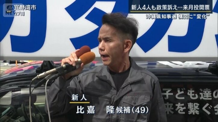 比嘉隆候補