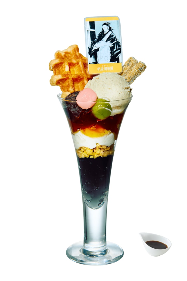 【写真・画像】＜虚式「茈」＞パンケーキなど世界観を表現したオリジナルメニューが登場！芥見下々『呪術廻戦』展コラボカフェ開催　11枚目