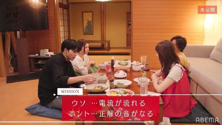 川島海荷「離婚だよ」夫・中田圭祐とウソ発見器で離婚危機！？『私たち結婚しました3』未公開