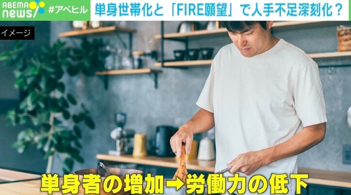 【写真・画像】「結婚しないFIRE願望の若者」が人手不足を“超加速”する？ 大胆で緻密なリポートが話題　1枚目