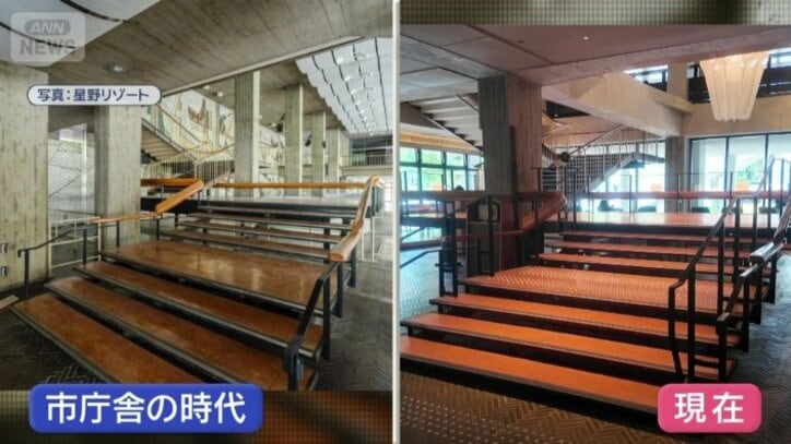 市庁舎の面影を残す新しいけどレトロなホテル