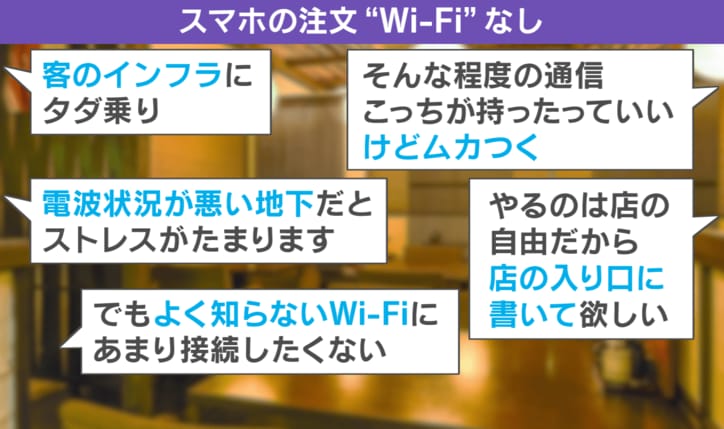 “スマホ注文”論争