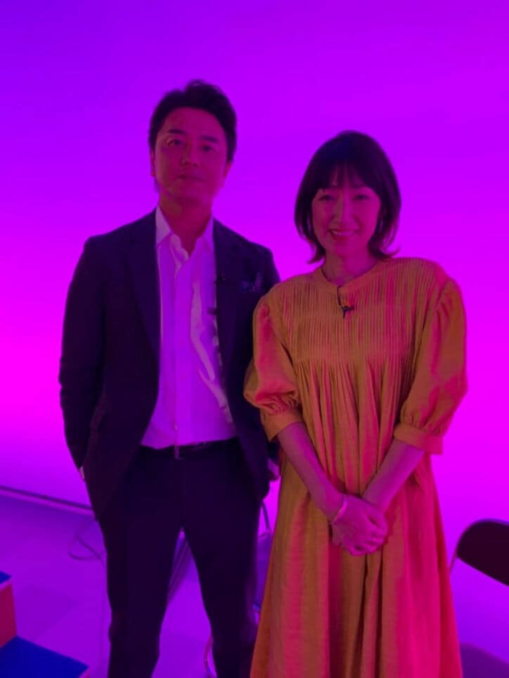 原田龍二の妻、今年で結婚20年目を迎える夫との2ショットを公開「面白い相棒です」