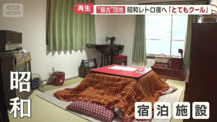 当時の暮らしを追体験できる宿泊施設