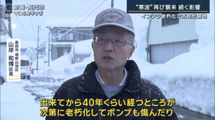 長岡市塚野山地区　山岸和博区長