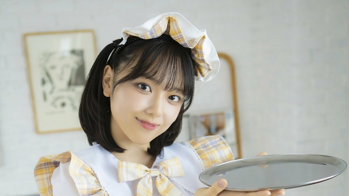 ミスマガジン2025ミス週刊少年マガジン”江下晏梨がメイドだったら