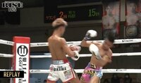 【映像】敗者が吹き飛ぶ豪快KO
