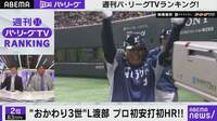 “おかわり3世” 獅子のルーキー渡部 プロ初安打が初HR