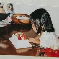 みちょぱ、23歳の誕生日を迎え21年前の幼少期ショットを公開 ファンから「見れて嬉しい」「2歳の頃から可愛い」の声