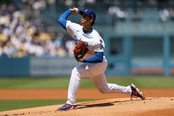 大谷翔平、今季最長4イニングを投げきり8奪三振1失点で降板…不運なヒットから失点許すも自ら10試合ぶり“自援護弾”→最後は四者連続三振で締めくくる