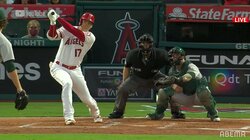 大谷翔平、45号へ復調の兆し 変化球にも対応し痛烈ライト前ヒット 西岡剛が絶賛「グッドスイング！」