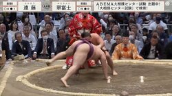 「巧かったなぁ！」豊ノ島、翠富士の肩透かしに驚嘆 「お手本動画のよう」視聴者「タイミングが凄いよ」