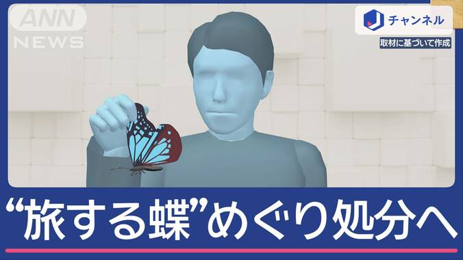 “旅するチョウ”めぐり県職員を処分へ…理由は採集でなく“飲酒運転” なぜ？ 1枚目