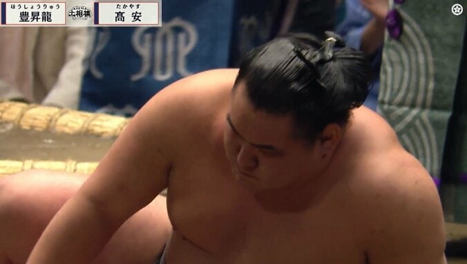 豊昇龍を襲ったまさかのアクシデント