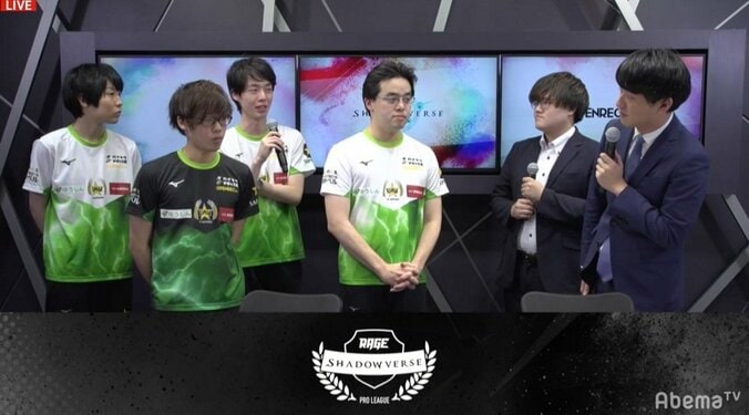 3チームが4勝で並走 ソフトバンクが初勝利／RAGE Shadowverse Pro League 19-20 2nd 3枚目