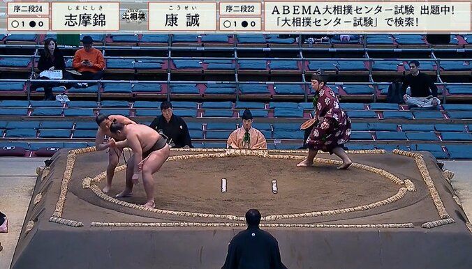 とったりを決めた康誠