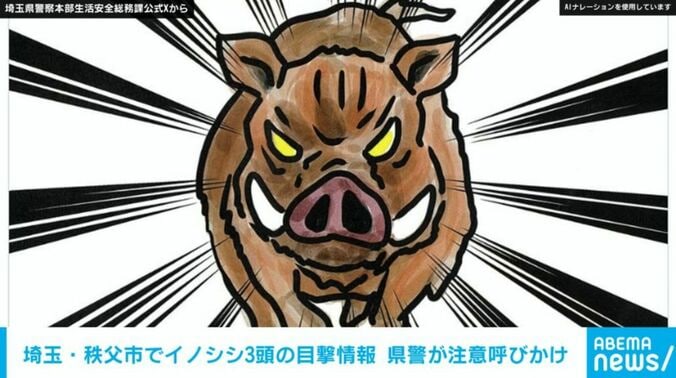 イノシシのイラスト
