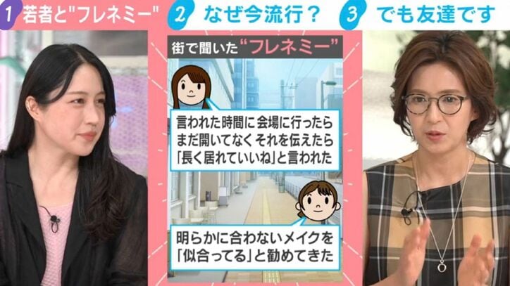 街で聞いた“フレネミー”