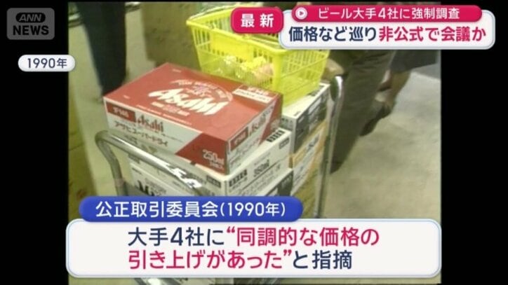 公正取引委員会は1990年にも