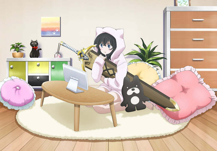 『転生したら剣でした』とABEMAのコラボイラストが公開！三木眞一郎＆加隈亜衣のショートボイスドラマも配信決定