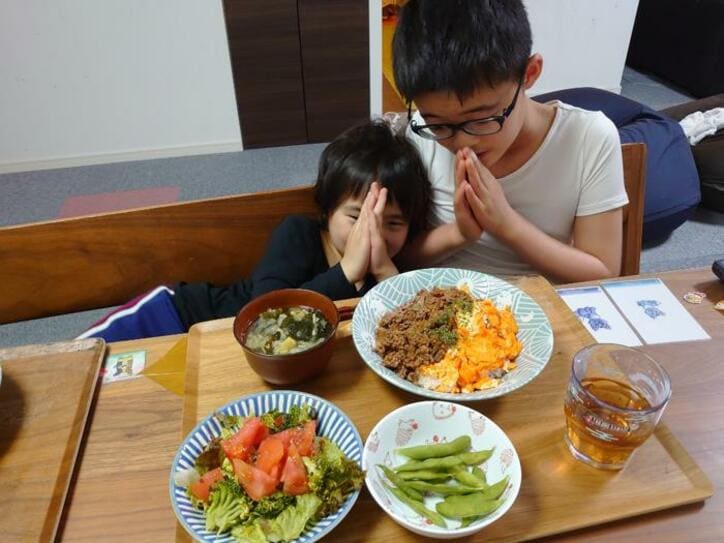  山田花子、長男からリクエストされた料理を紹介「モリモリ食べてくれました」 