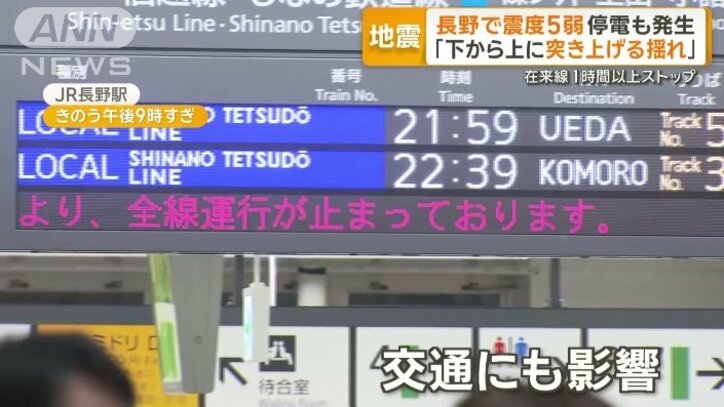 交通にも影響