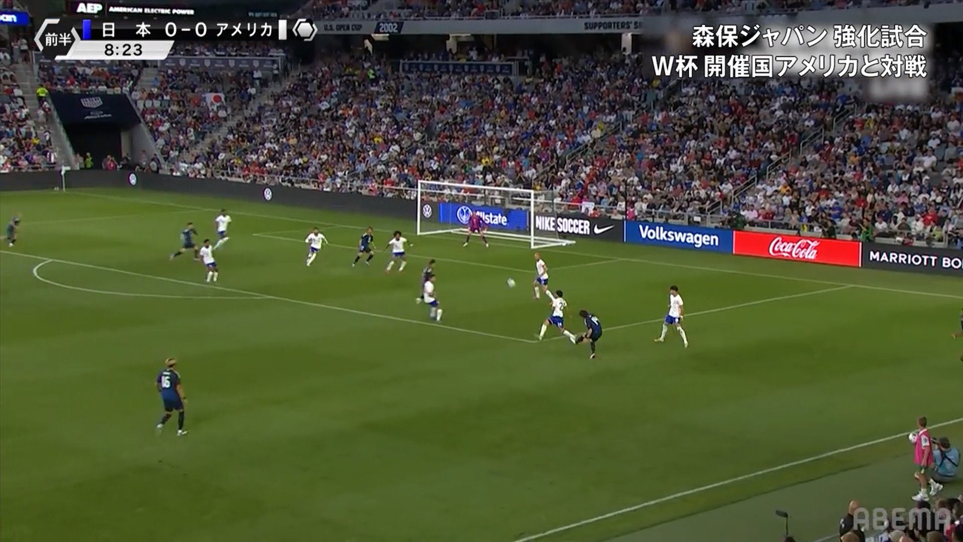 【映像】高精度な左足コントロールショット