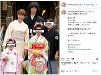 藤本美貴の全員和装で撮影した七五三の家族写真に「おめでとうございます！」「素敵な家族写真！」と反響