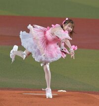 もえのあずき『ロッテ始球式♡』