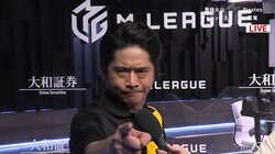 今年もTEAM雷電・萩原聖人は「おもしろいんです！」新年初トップにファン「華がある」／麻雀・大和証券Mリーグ