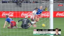 開始２分の衝撃！なでしこジャパン、最強女王アメリカから先制点「マジか！？」「うますぎ！」長谷川唯のキラーパス→４年半ぶり復帰の籾木結花が華麗ターンから左足ゴラッソ